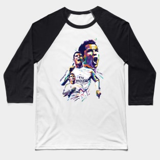 Ronaldo WPAP Style Baseball T-Shirt